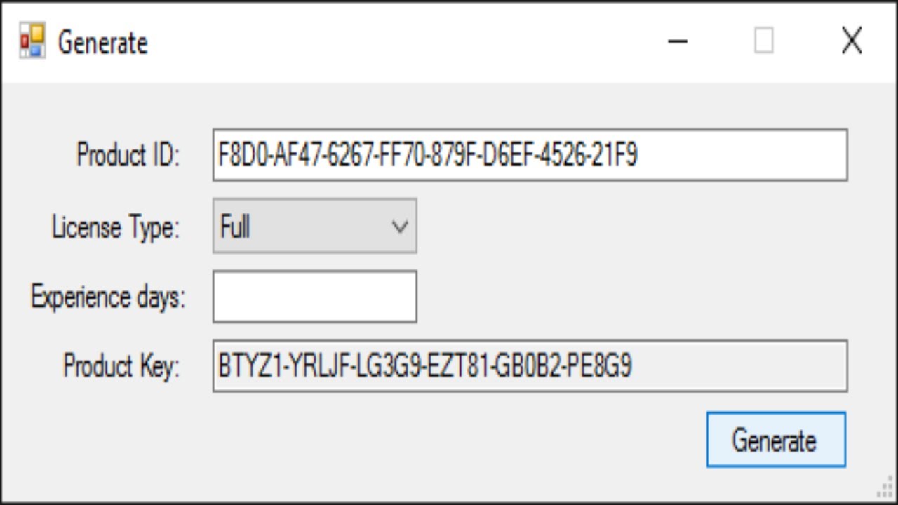 Windows 10 serial key generator