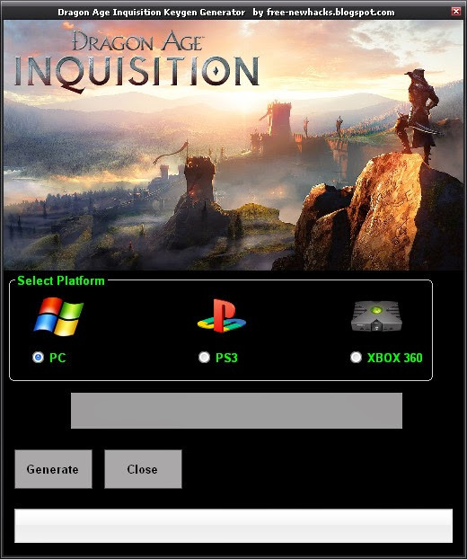 Dragon Age Inquisition Product Key Generator No Survey